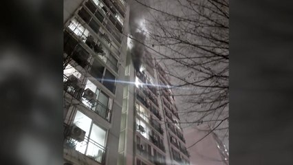 인천 만수동 아파트에서 불...2명 연기 흡입 / YTN