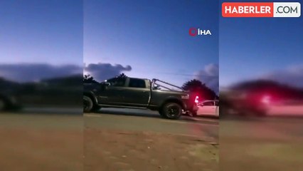 İsrail'in Aşdod kentinde roket saldırısına karşılık Demir Kubbe hava savunma sistemi kullanıldı