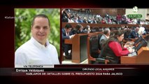 El diputado Enrique Velázquez comparte dellates sobre el Presupuesto 2024 para Jalisco