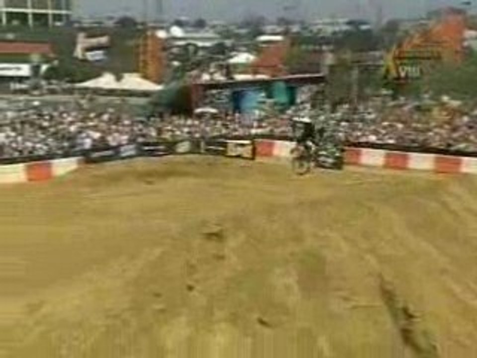 Moto cross - double backflip