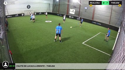 Faute de Lucas Llorente - THELEM