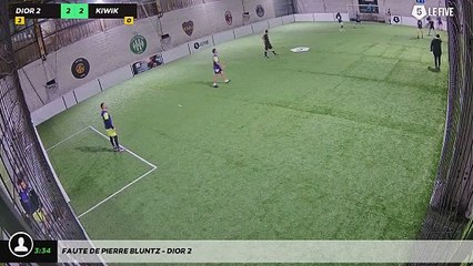 Faute de Pierre BLUNTZ - DIOR 2