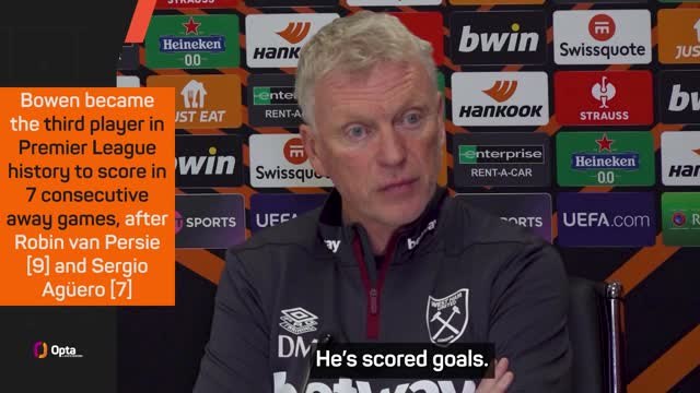 Moyes hopes Bowen can emulate Ronaldo