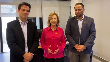 Em Curitiba, Helena Bertoco anuncia nova sede do 7º BPM em Cruzeiro do Oeste