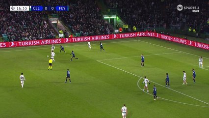 Celtic Vs Feyenoord 1 half champions league matchday 6