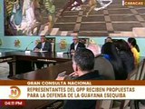 Pdte. de la AN Jorge Rodríguez recibe propuestas para la defensa de la Guayana Esequiba