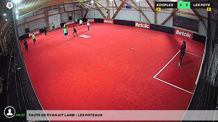 Faute de Ryan Ait larbi - Les poteaux