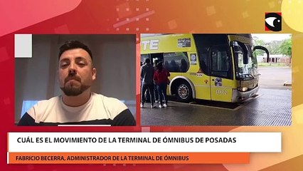 Cuál es el movimiento de la terminal de ómnibus de Posadas