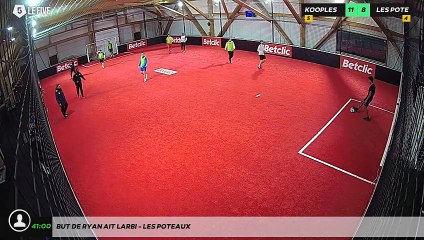 But de Ryan Ait larbi - Les poteaux