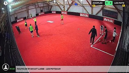 Faute de Ryan Ait larbi - Les poteaux