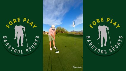 Working On Hand Position On My Putting Stroke