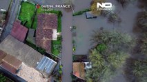 Nach starken Regenfällen: Überschwemmungen im Südwesten Frankreichs