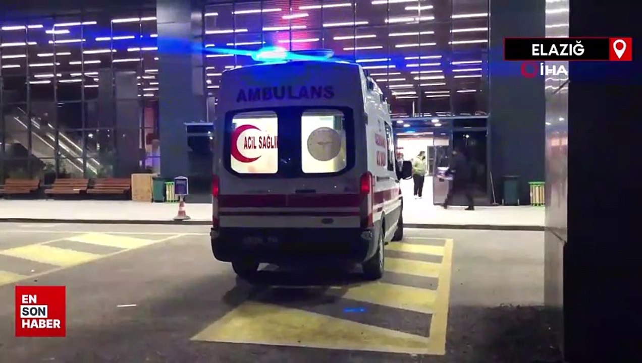 Elazığ'da otogar içerisinde silahlı kavga