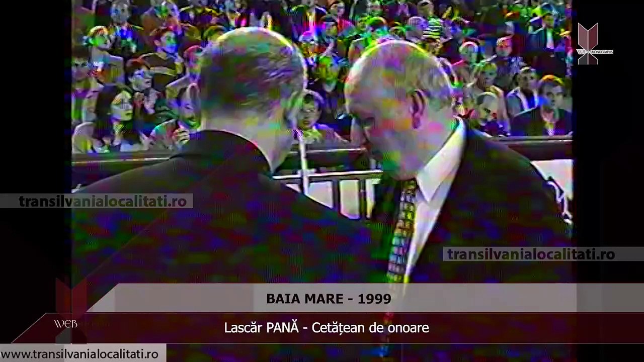 BAIA MARE 1999 - Lascăr PANĂ - Cetățean de onoare