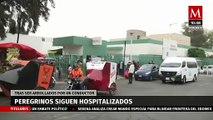 Tres de los peregrinos atropellados en la México-Puebla siguen hospitalizados