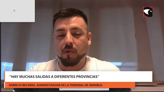 “Hay muchas salidas a diferentes provincias”
