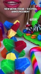 ASMR MUKBANG, Willy Wonka Food, Chocolate Oompa Loompa