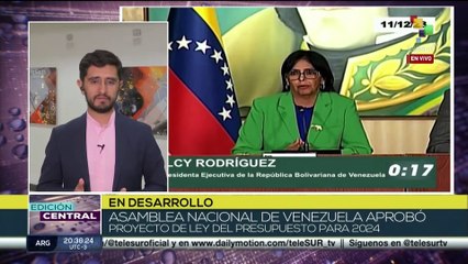 En Venezuela fue aprobado en primera instancia el proyecto de ley para la inversión social en 2024