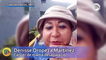Dios me sanó, gracias a quienes me apoyaron: Denisse Oropeza