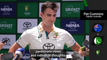 Cummins throws support behind Khawaja over Palestine protest