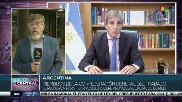 Argentina: Dirigentes gremiales se reunieron ante anuncios económicos del Gobierno