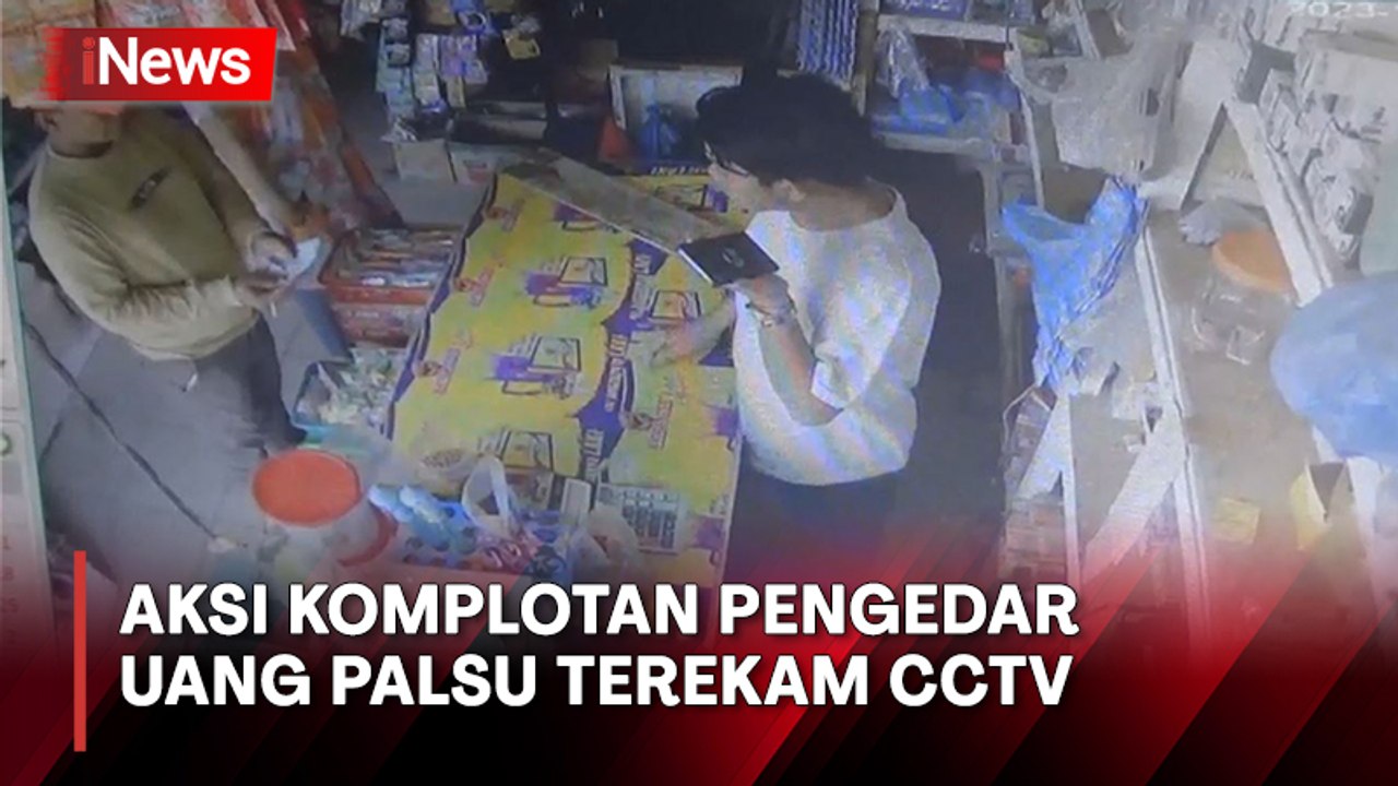Modus Transfer Uang, Begini Detik-Detik Aksi Pengedar Uang Palsu di Deliserdang Terekam CCTV