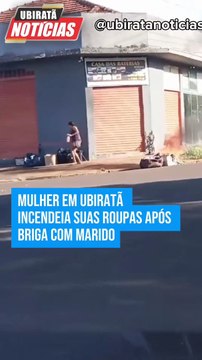 Mulher põe fogo nas próprias roupas após briga com o marido na região de Goioerê