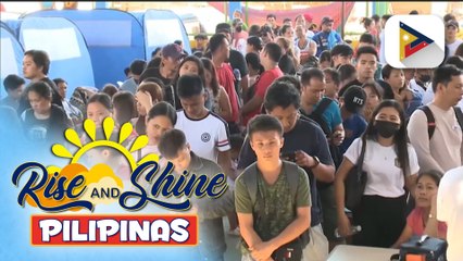 Mga residenteng nasunugan sa Lapu-Lapu, Cebu, nagpaumaga sa evacuation center