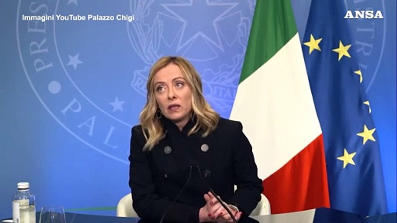 Meloni: "La crisi non diventi il conflitto che voleva Hamas"
