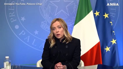 Meloni: "L'antisemitismo e' un cancro che si deve sconfiggere"