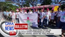 Grupong PISTON, nagtipon-tipon sa UP Diliman bago tumungo sa LTFRB ngayong unang araw ng tigil-pasada | GMA Integrated News Bulletin