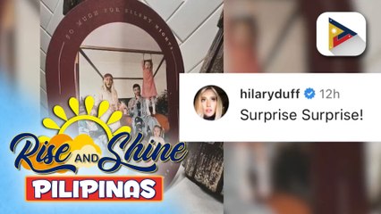 TALK BIZ | Hilary Duff, confirmed pregnant sa kaniyang baby number 4