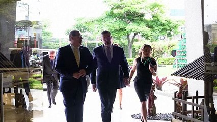 Arévalo destaca en Costa Rica su lucha por "rescatar la democracia" en Guatemala