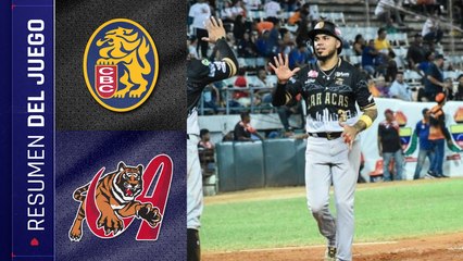 Leones del Caracas vs Tigres de Aragua | 13 de diciembre 2023