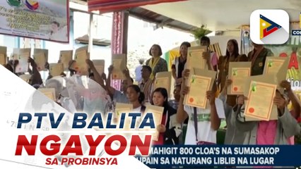 803 CLOAs, ipinamahagi sa 537 agrarian reform beneficiaries sa Abra