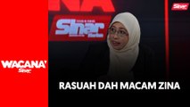 Jenayah rasuah nak sama macam zina