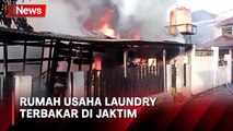 Rumah Usaha Laundry di Jaktim Ludes Terbakar, 1 Orang Tewas