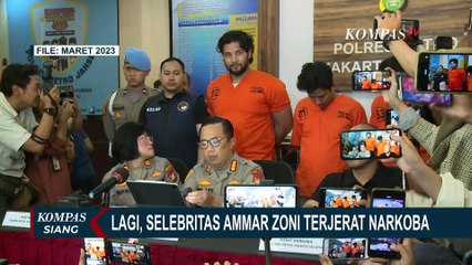 Ammar Zoni Ditangkap Lagi, Kali Ini Ditemukan 4 Paket Sabu dan Ganja di Apartemen