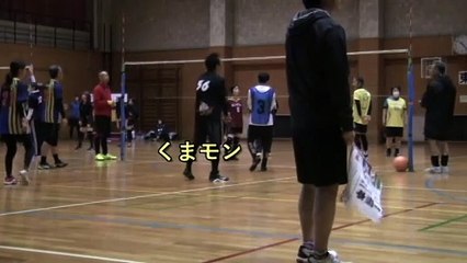 4　Bブロック第１試合１セット目