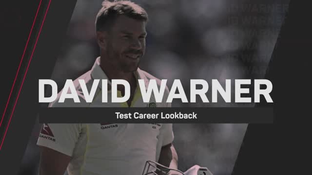 David Warner: Test Career Lookback