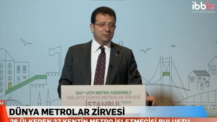 İmamoğlu açıkladı: Raylı sistem ağı 2050 yılında 740 km’ye çıkacak
