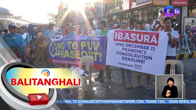 Ilang pasahero sa Pasig, nahirapan sa pag-commute ngayong umaga dahil sa tigil-pasada | BT
