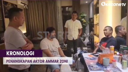 Detik Detik Penangkapan Ammar Zoni, Penampilan Lusuh Jadi Sorotan