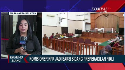 Sidang Kasus Korupsi Firli Bahuri, Wakil Ketua KPK Alexander Marwata Jadi Saksi