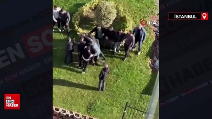 İstanbul'da genç kızı taciz eden şahsa meydan dayağı