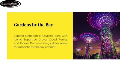 5 Romantic Places To Visit In Singapore For Your Honeymoon