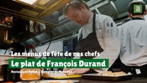 Les menus de fête de nos chefs: le plat avec François Durand du restaurant Pollen à Wanze
