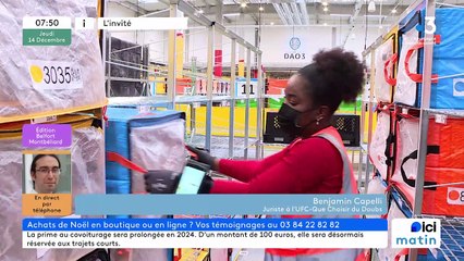 14/12/2023 - Le 6/9 de France Bleu Belfort Montbéliard en vidéo