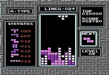 Tetris (NES/1989) (Gameplay)