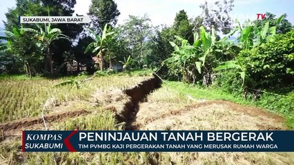PVMBG Tinjau Lokasi Tanah Bergerak